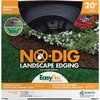 Easyflex 20 ft. L Plastic Black Landscape Edging Kit 3000-20-6